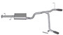 Gibson 18808 - 07-14 Toyota FJ Cruiser Base 4.0L 2.5in Cat-Back Dual Split Exhaust - Aluminized