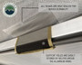 Overland Vehicle Systems 19539907 - Awning 270 Degree Awning and Wall 1, 2, & 3, W/Mounting Brackets Driverside Nomadic