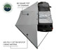 Overland Vehicle Systems 19619907 - Awning Tent 180 Degree 88 SF of Shelter With Zip In Wall Nomadic