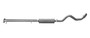 Gibson 616515 - 11-19 GMC Sierra 2500 HD Denali 6.0L 3.5in Cat-Back Single Exhaust - Stainless