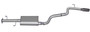 Gibson 618807 - 07-14 Toyota FJ Cruiser Base 4.0L 2.5in Cat-Back Single Exhaust - Stainless