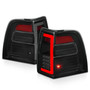 Anzo 311409 - 07-17 Ford Expedition LED Taillights w/ Light Bar Black Housing Smoke Lens