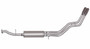 Gibson 65700 - 99-01 Chevrolet Silverado 1500 Base 4.3L 2.5in Cat-Back Dual Sport Exhaust - Stainless