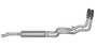 Gibson 6545 - 06-07 Dodge Ram 1500 SLT 5.7L 2.5in Cat-Back Dual Sport Exhaust - Aluminized