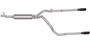 Gibson 6515 - 2003 Dodge Ram 1500 Laramie 5.7L 2.5in Cat-Back Dual Split Exhaust - Aluminized