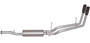 Gibson 5574 - 07-12 Chevrolet Avalanche LS 5.3L 2.25in Cat-Back Dual Sport Exhaust - Aluminized