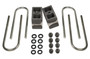 Tuff Country 97058 - 4 Inch Rear Block & U-Bolt Kit 80-97 and 99-16 Ford F250 4WD 86-97 Ford F350 4WD/00-05 Ford Excursion w/o Factory Overloads Non-Tapered