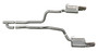 Gibson 319005 - 05-10 Ford Mustang Base 4.0L 2.5in Cat-Back Dual Exhaust - Aluminized