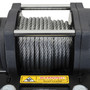 Superwinch 1135260 - 3500 LBS 12V DC 7/32 in x 32 ft Steel Rope Terra 3500 Winch - Gray Wrinkle