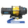 Superwinch 1135270 - 3500 LBS 12V DC 7/32in x 32ft Synthetic Rope Terra 3500SR Winch - Gray Wrinkle