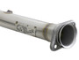 aFe Power 48-34130-1YC - Twisted Steel Mid Pipe 3 IN 304 Stainless Steel w/ Cat