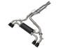 aFe Power 49-38098-B - Vulcan Series 2.5in 304SS Cat-Back Exhaust 2021+ Jeep Wrangler 392 6.4L w/ Black Tips