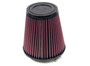 K&N RF-1031 - Round Tapered Universal Air Filter 3.5in Flange ID / 5.75in Base OD / 3.75in Top OD / 6in H