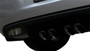 Corsa Sport Exhaust System w/ Twin 3.5" Black Diamond Tips - 2009-2013 C6 Corvette Base & Grand Sport (6.2L LS3) - 14108BLK