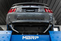 MBRP S7221ALBT - 1999-2004 Ford Mustang GT/ Mach 1 4.6L Aluminized Steel 2.5 Inch Cat-Back Dual Rear Exit with Black Tips