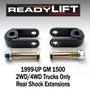 ReadyLIFT 67-3809 - 1999-18 CHEV/GMC 1500/TAHOE/SUB/YUKON XL Rear Shock Extensions