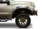 Lund RX140TA - 19-21 Chevy Silverado 1500 RX-Rivet Style Textured Elite Series Fender Flares-Black (2Pc.Front)