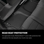 Husky Liners 95801 - 21-22 Kia Seltos WeatherBeater Front & 2nd Seat Floor Liners - Black