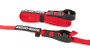 Rhino-Rack RTD45P - Rapid Tie Down Straps w/Buckle Protector - 4.5m/15ft - Pair - Red