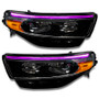 ORACLE Lighting 1472-334 - 20-22 Ford Explorer Dynamic RGB Headlight DRL Upgrade Kit - ColorSHIFT - Dynamic