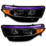 ORACLE Lighting 1472-334 - 20-22 Ford Explorer Dynamic RGB Headlight DRL Upgrade Kit - ColorSHIFT - Dynamic