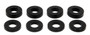 Daystar KU13102BK - Tie Rod End Heim Misalignment Washer 1 Inch ID (4) Black