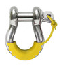 Daystar KU70058YL - D Ring Lockers / Shackle Isolators Yellow Pair