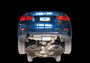 AWE 3015-23038 - 13-18 BMW 320i (F30) Touring Edition Exhaust w/ Perfomance Mid Pipe - Diamond Black Tips