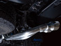 AWE 3015-32826 - 16-22 Toyota Tacoma 0FG Catback Exhaust w/ BashGuard - Dual Chrome Silver Tips