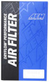 AEM Induction 21-2058DK - AEM DryFlow Air Filter Kit 4in x 7in DRYFLOW W/O Hole