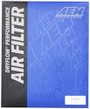 AEM Induction 28-20408 - AEM 08 Hummer H3 5.3L V8 12.344in O/S L x 9.813in O/S W x 1.313in H DryFlow Air Filter