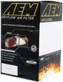 AEM Induction AE-07073 - AEM Dryflow 3.625in X 7.25in. Round Straight Air Filter