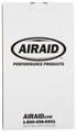 Airaid 700-420RD - Universal Air Filter - Cone 3 1/2 x 6 x 4 5/8 x 9