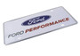Ford Racing M-1828-FPONE - Ford Performance License Plate - Single