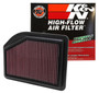 K&N 33-2477 - Replacement Filter 10.219in O/S Length x 7.875in O/S Width x 1.125in H for 12 Honda CR-V 2.4L