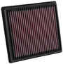 K&N 33-3060 - 2015 Volkswagen Golf VII L4-1.6L F/I Replacement Drop In Air Filter