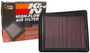 K&N 33-5062 - 2017 Nissan Titan V8-5.6L F/I Drop In Replacement Air Filter