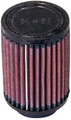 K&N RB-0510 - Universal Rubber Filter 2.125in Flange ID 3.5in Base OD 3.5in Top OD 5in Height