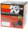 K&N RC-1624 - Universal Chrome Filter 2.375 Inch Flange / 5.188 Inch Base / 3.5 Inch Top / 3.75 Inch Height