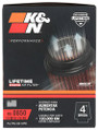 K&N RE-0850 - Universal Air Filter (4in. Flange / 6in. Base OD / 4-5/8in. Top OD / 6in. Height)