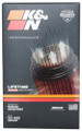 K&N RU-2510 - Universal 4 Inch Filter