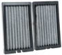 K&N VF2064 - 2018 Jeep Wrangler JL 2.0L/3.6L Cabin Air Filter - 2 Per Box