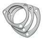 Pypes HVF16S - Exhaust Flange 3.5 in Hardware Not Incl Natural 304 Stainless Steel  Exhaust