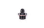 Radium Engineering 14-0130 - 10AN ORB to 6AN Male Fitting - Black