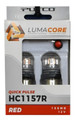 Putco HC1157R - LumaCore 1157 Red - Pair (x3 Strobe w/ Bright Stop)