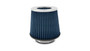 Vibrant 1923C - Open Funnel Perf Air Filter (5in Cone O.D. x 5in Tall x 2.75in inlet I.D.) Chrome Filter Cap