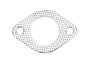 Dynomax 31534 - Collector Gasket - 0.07 in Thick - 2.1 in Diameter - 2-Bolt - Steel Graphite Laminate - Various Applications - Each
