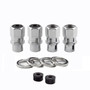 McGard 60127 - Hex Lug Nut (Drag Racing Short Shank) 1/2-20 / 13/16 Hex / 1.6in. Length (4-Pack) - Chrome