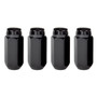 McGard 64024 - Hex Lug Nut (Cone Seat) M14X1.5 / 22mm Hex / 1.945in. Length (4-Pack) - Black