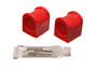 Energy Suspension 4.5168R - 97-01 Ford Escort/ZX2 Red 25mm Front Sway Bar Bushing Set